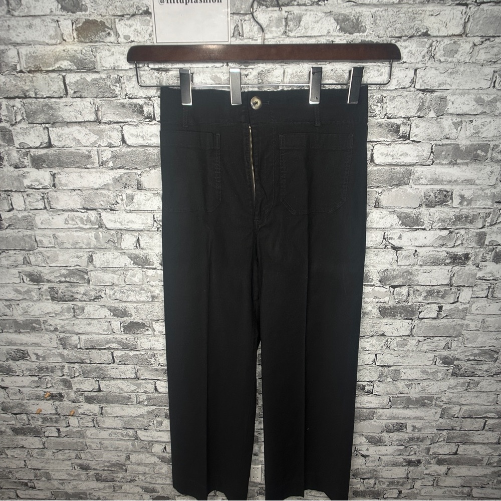 EUC Maeve By Anthropologie “The Colette” Women’s Black Pants Size 30T
